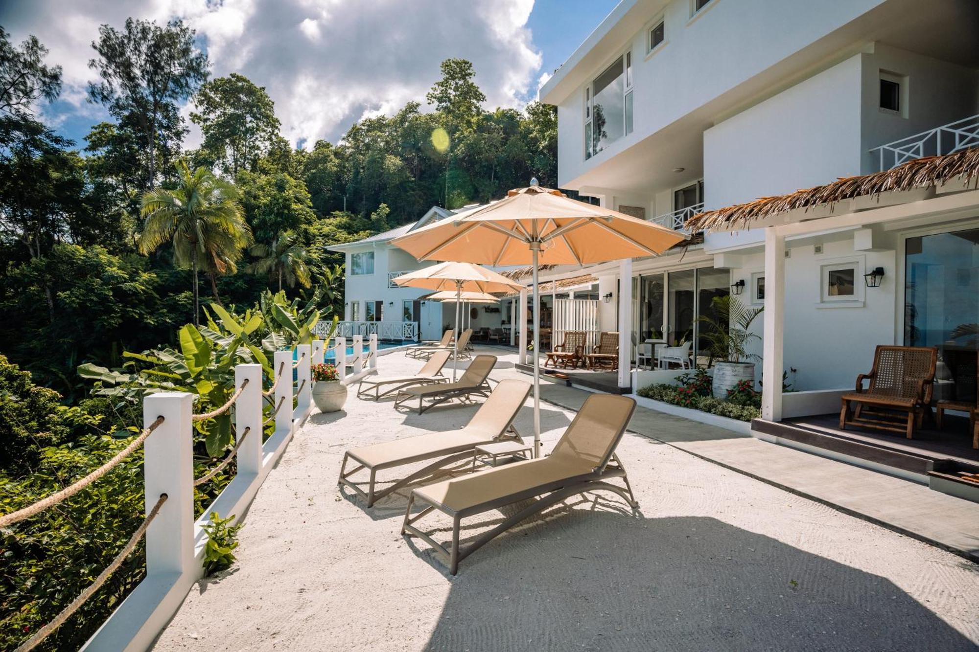 The Bay Seychelles Boutique Hotel And Apartments Anse a La Mouche 外观 照片